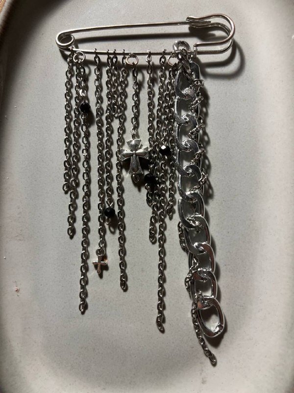 Украшение булава с цепочками