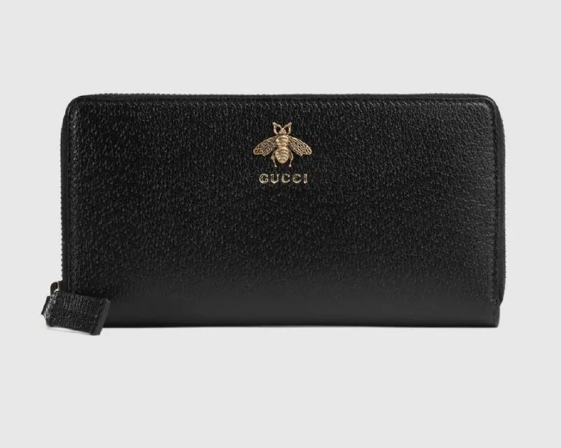 Gucci Animalier кожаный кошелёк на молнии 1
