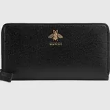 Gucci Animalier кожаный кошелёк на молнии 1