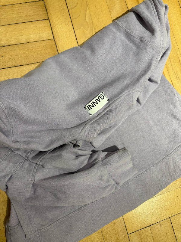 Хлопковый свитшот GANNI женский s 3