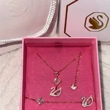 Серебряные украшения Swarovski 1