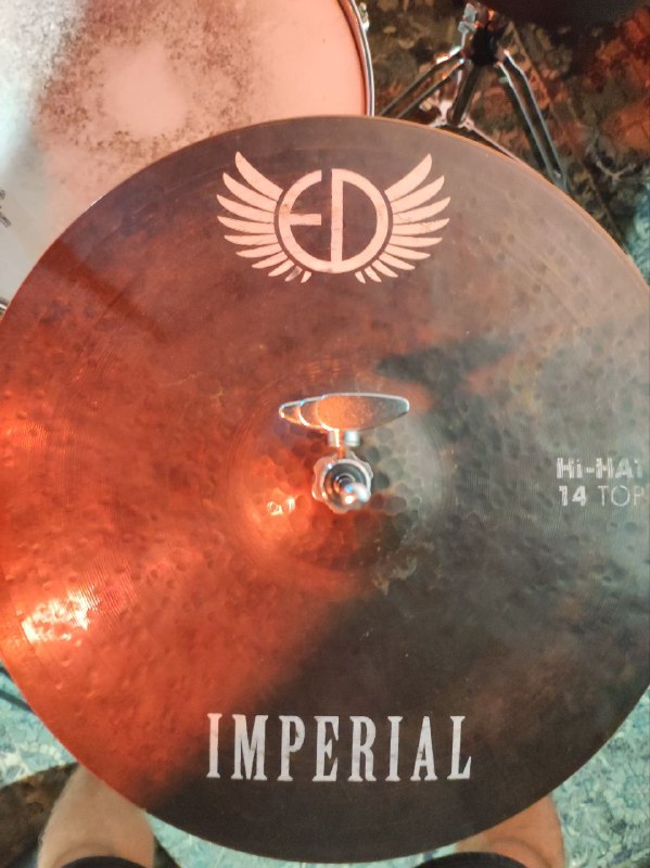 ED Imperial hi-hat 14" cymbals