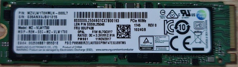 Бизнес-ноутбук LENOVO ThinkPad L14 i5 8GB RAM 256GB SSD 5