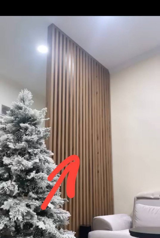 Декоративная деревянная панель 3.06x1.40 м