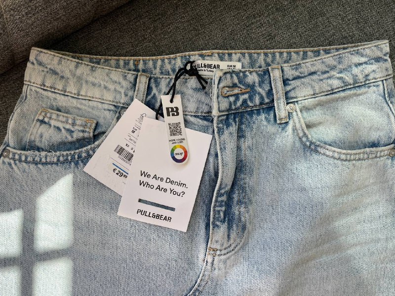 Джинсовая юбка Pull&Bear, джинсовый комбинезон New Look 4
