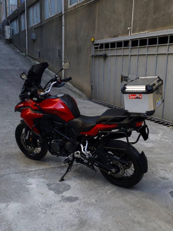Мотоцикл Benelli trk 502 x 2019 с аксессуарами 5