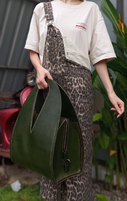 Сумка ручной работы из натуральной кожи