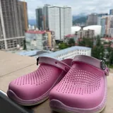 Crocs розовые, размер 38-39 1