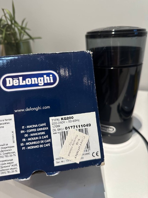 Кофемолка Delonghi KG200 2