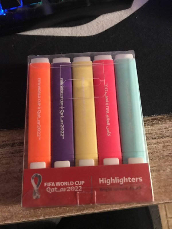 Фломастеры World Cup Qatar 2022