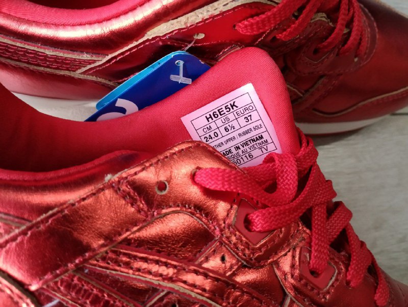 Кроссовки Asics gel lyte натуральная кожа, размер US 6.5 2