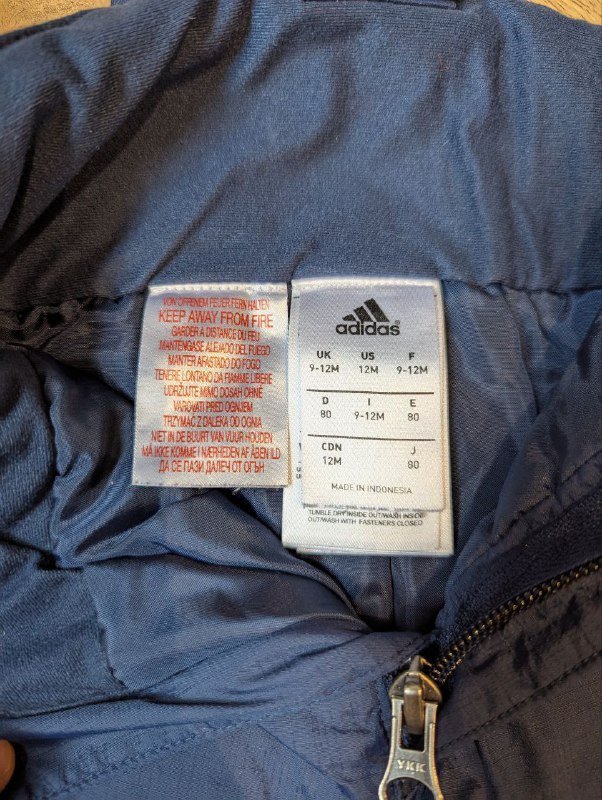 Полукомбинезон штаны демисезонные Adidas на ребенка 4