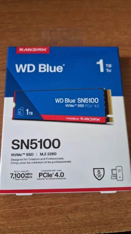 WD Blue SN5100 SSD 1TB
