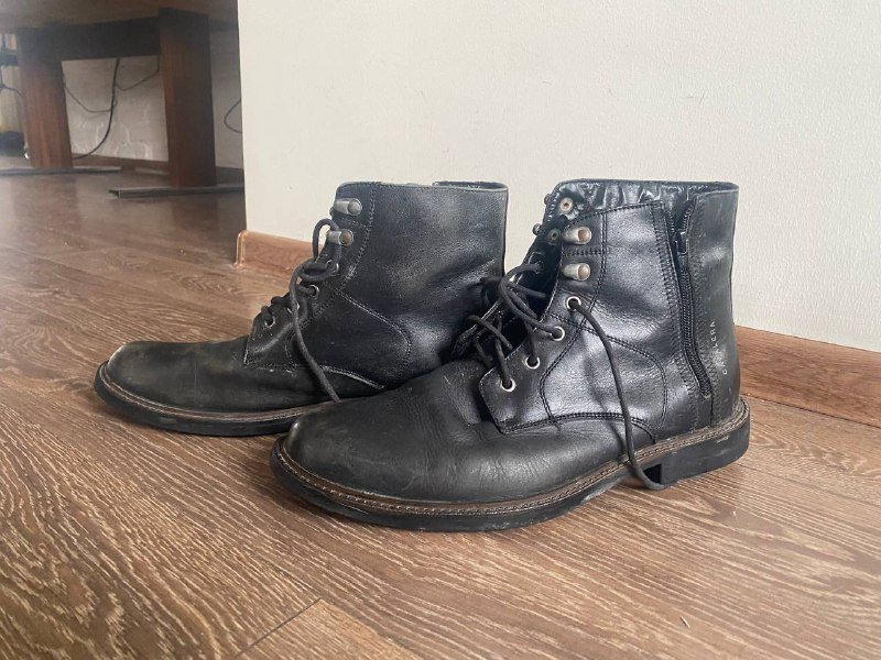 Мужские кожаные ботинки 43 EUR 2