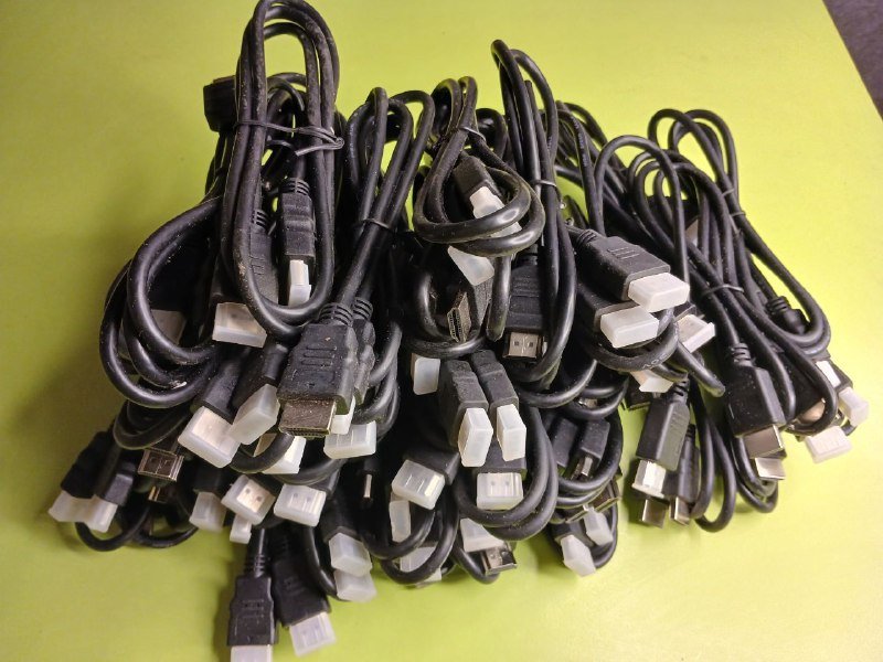 HDMI кабели 55 шт 1м