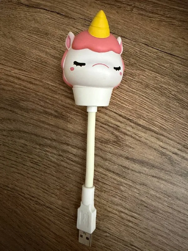 USB светильник-ночник в виде единорога