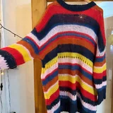 Женский объемный свитер Zara Knit 3