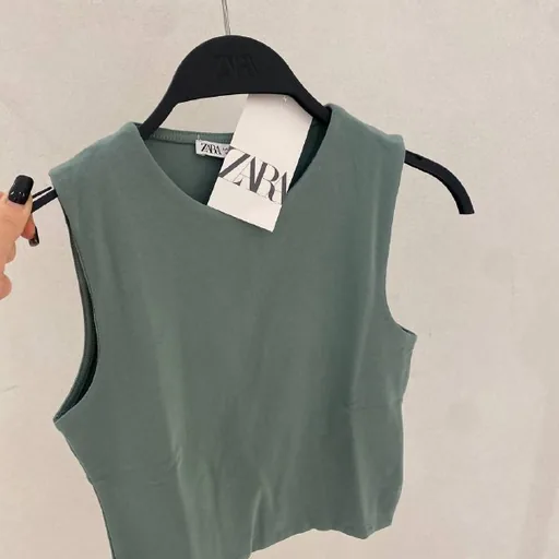 Базовая майка топ Zara
