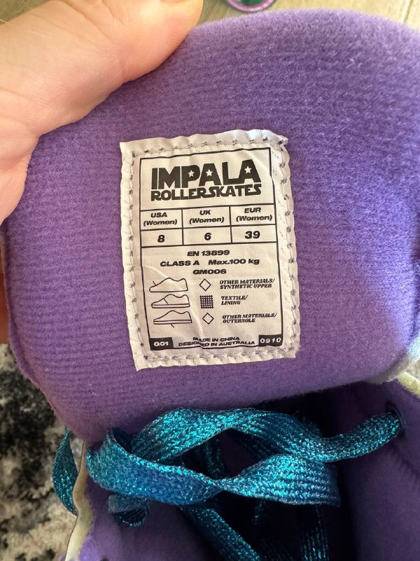 Ролики Impala размер 38,5 2