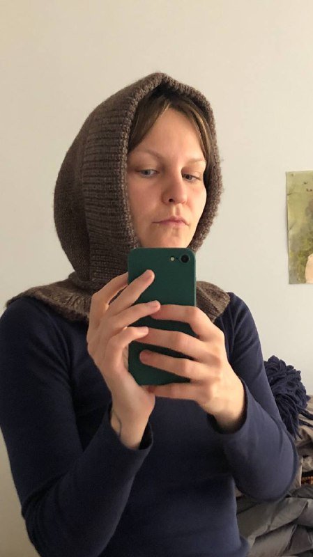 Капор капюшон балаклава ручная работа