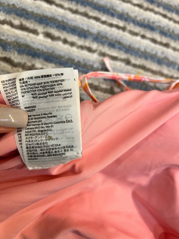 Женский купальник Боди слитный H&M Размер М EUR40 6