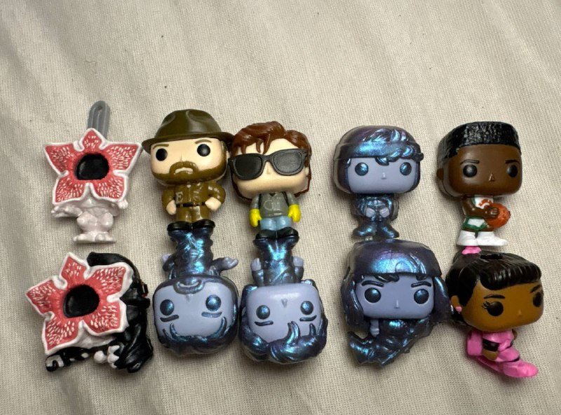 Фигурки Stranger Things, набор из 10 штук