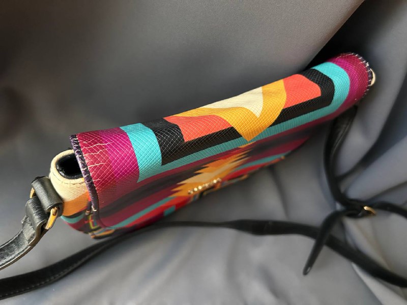 Черная сумка Desigual с цветами 3