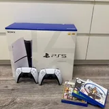 Sony PlayStation 5, 2 джойстика, диски 2