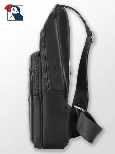 Кожаная барсетка 4