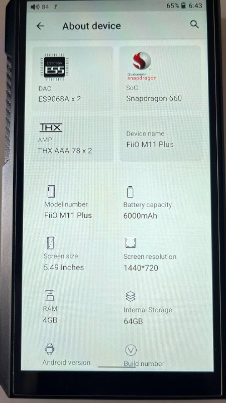 Плеер FiiO M11 Plus с чехлом