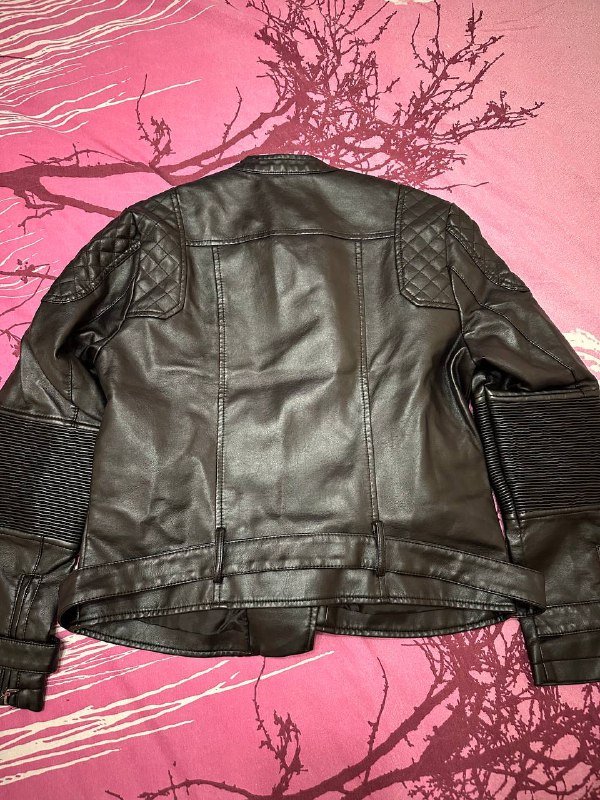 Кожаная курточка косуха размер M-L 2