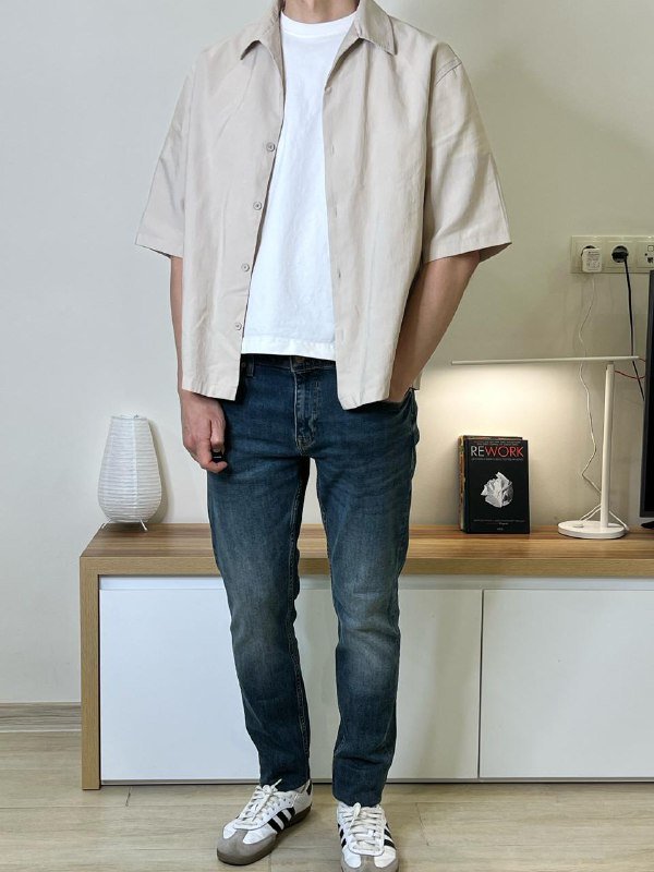 Рубашка Zara, Клетчатая рубашка Pull and Bear, Рубашка Pull and Bear, Свитер Bershka, Олимпийка adidas Originals, Худи Zara, Брюки Zara, Джинсы Colin's slim fit, Новые джинсы Colin's slim fit 9