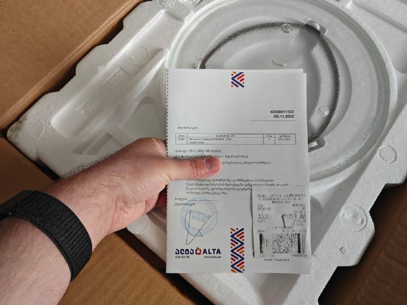 Микроволновка Samsung ME81KRW-1/BW 7