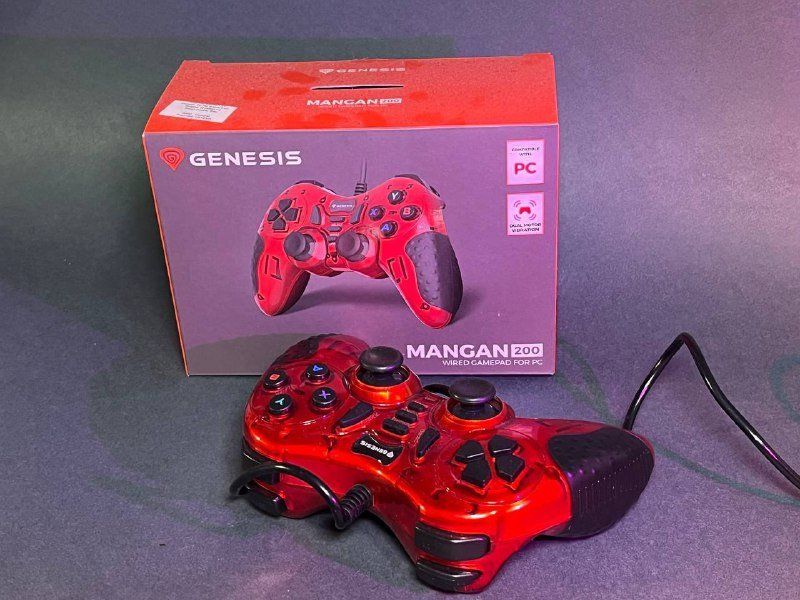 Геймпад Genesis Mangan 200, контроллеры для PC, второй геймпад