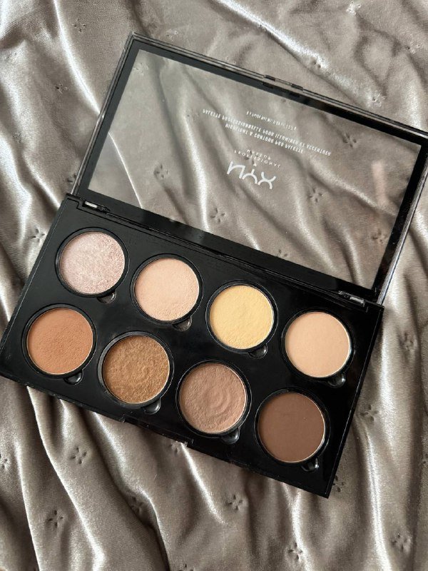 Палетка для контуринга и хайлайтера NYX highlight & contour palette 2