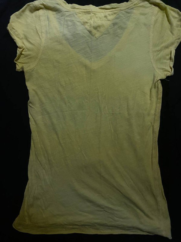 Tommy Hilfiger желтая футболка размер S 3