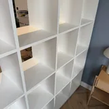Стеллаж JUSK, контейнеры IKEA 3