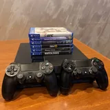PlayStation 4, 2 геймпада, игры 2
