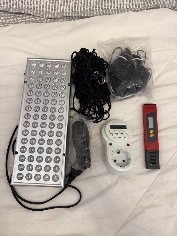 Гроубокс Hortigarden 160x60x60, лампа Mars Hydro TS1000 3