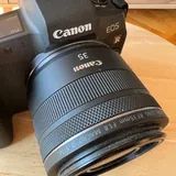 Canon R camera with RF 35mm lens, Fujifilm X-H1 with Fujinon 18-55 lens 3
