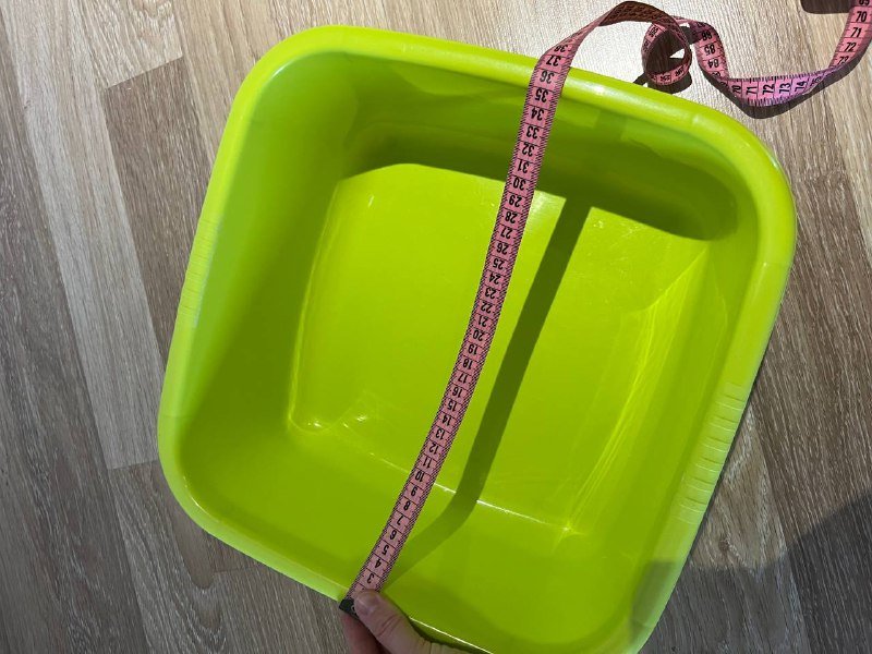 Тазик зеленый 35 см 3