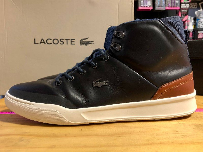 Мужские зимние кеды Lacoste