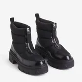 Kamik водонепроницаемые ботинки р.37, H&M утеплённые ботильоны р.38 4