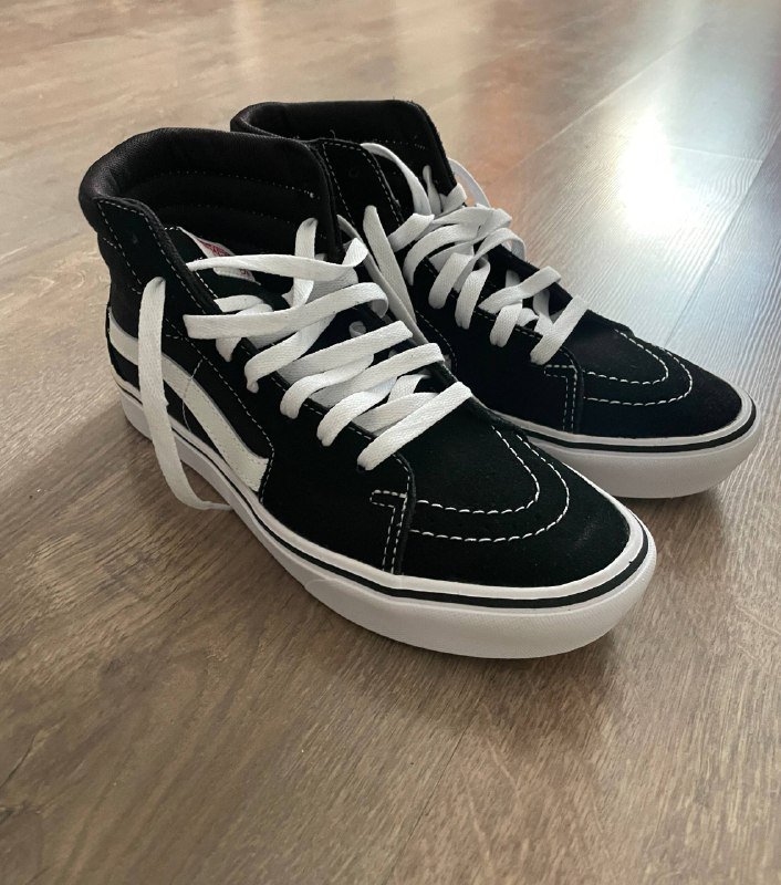 Кеды Vans высокие черные 2