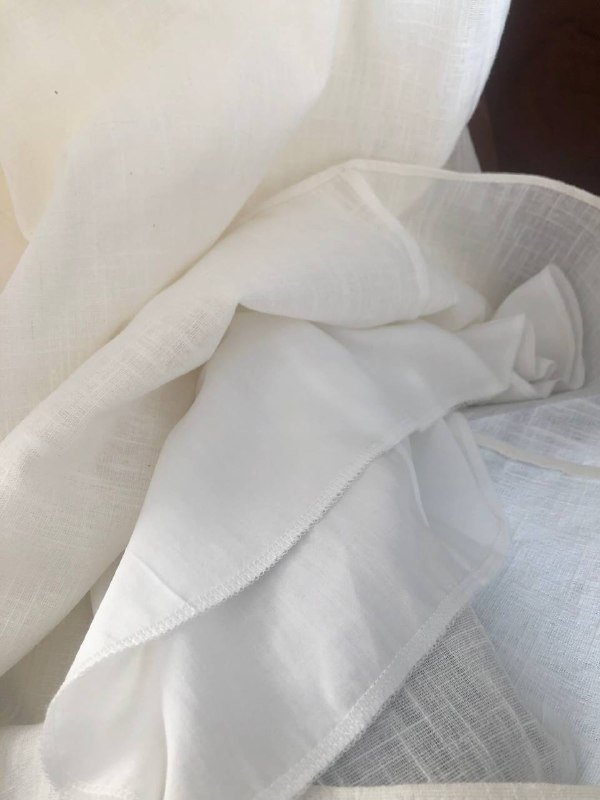 Платье сарафан молочного цвета Region лен 6