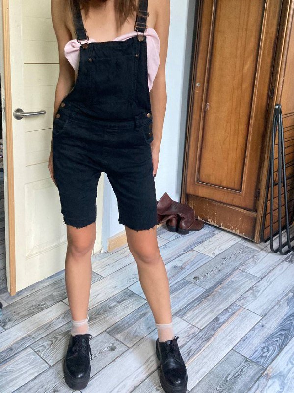 джинсовый комбинезон, размер S