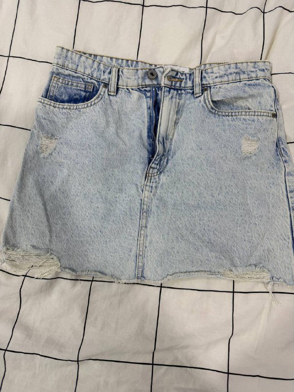 Джинсовая юбка размер Л