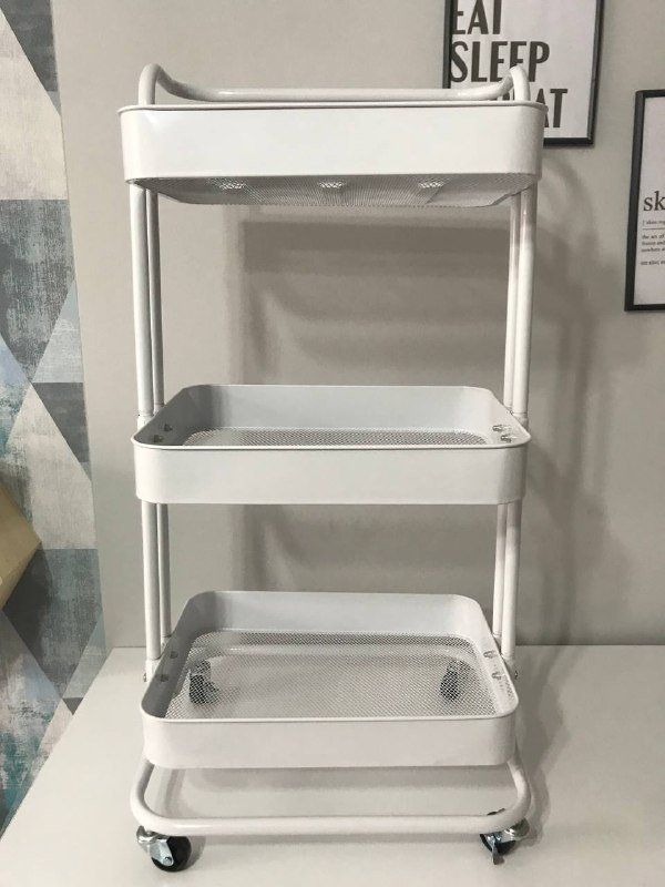 Стол письменный, этажерка металлическая белая, этажерка металлическая чёрная, шкаф книжный синий, столик журнальный, лампа бамбук, часы amazfit bip u, лежанка для кошки или корзина 2