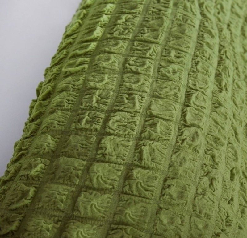 чехол на диван зеленый 3