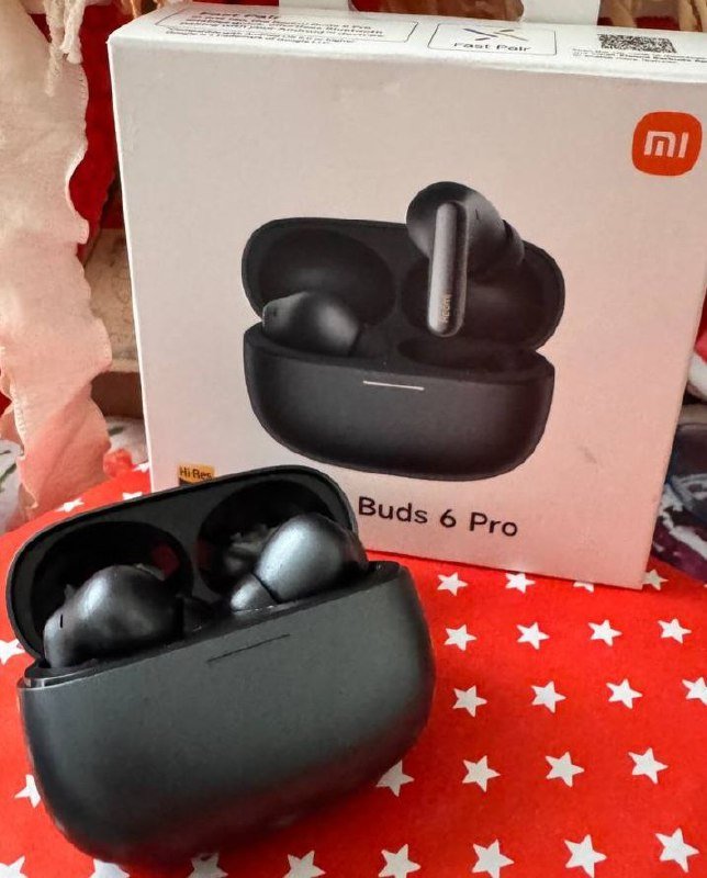 Xiaomi Redmi Buds 6 Pro черные наушники